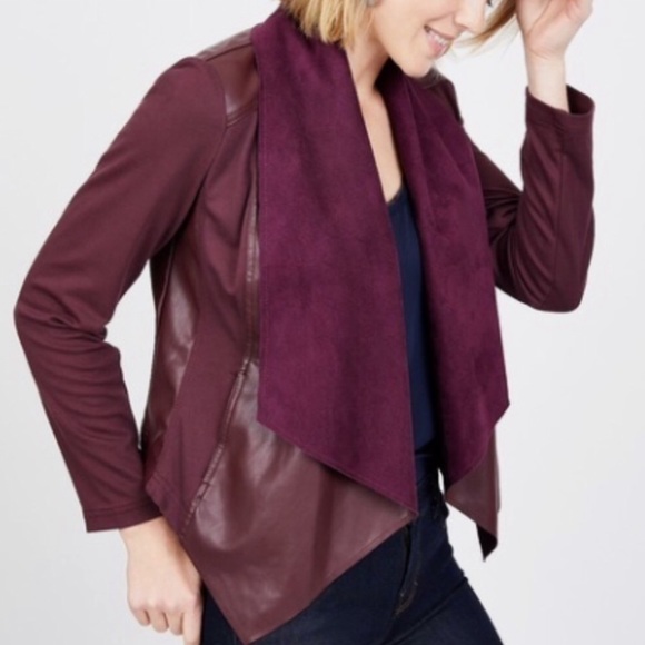 Kut From the Kloth Faux Suede Open Front Jacket XS - Picture 3 of 8